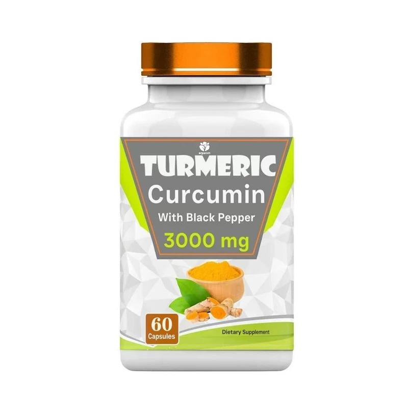 Turmeric Curcumin Capsule - 흑후추 함유 강황 커큐민 캡슐 |