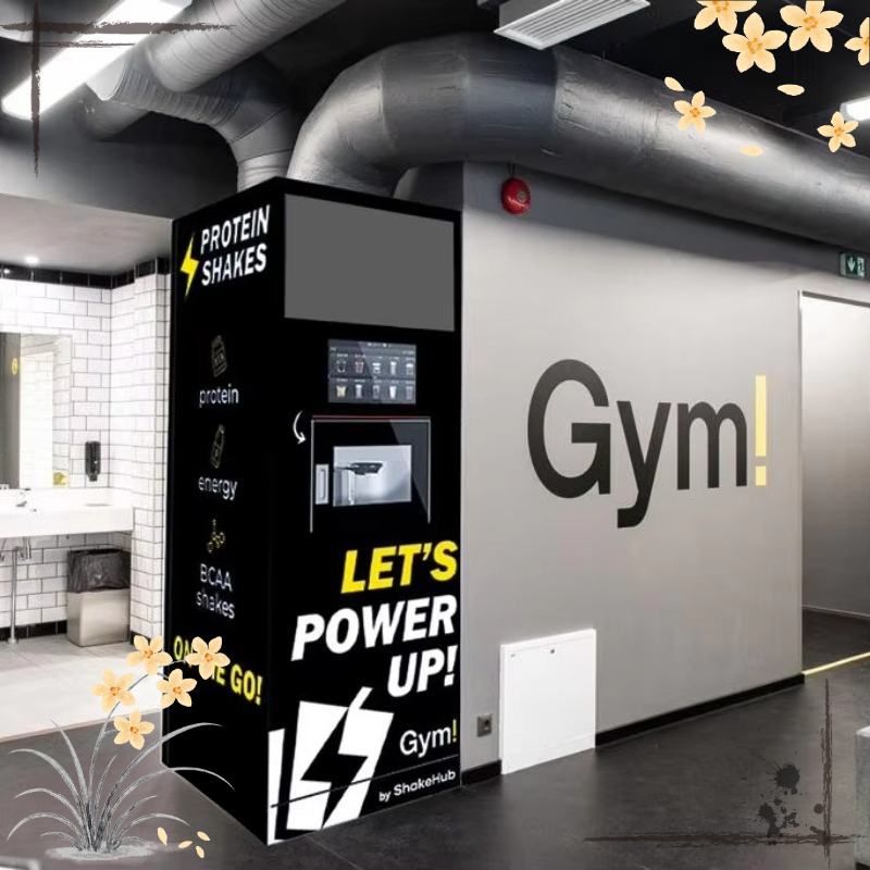 Nutrition Of Fitness - 맞춤형 영양 음료 자판기 자동 단백질