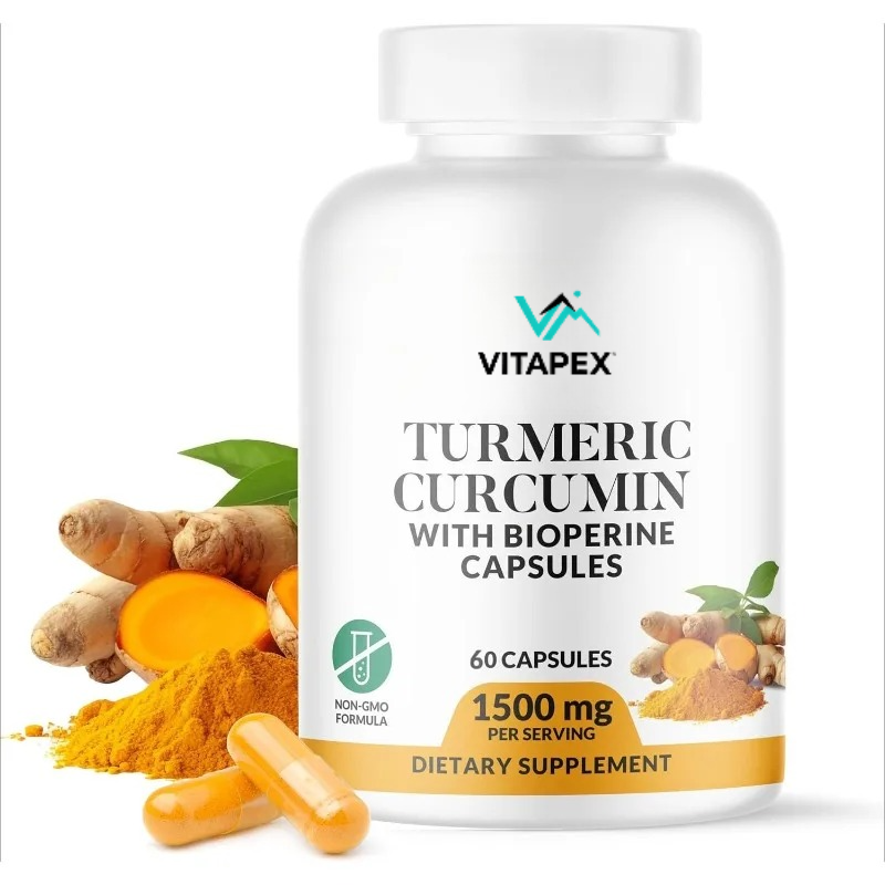 Turmeric Curcumin Capsule - 터메릭 커큐민 & 바이오페린 1500mg -