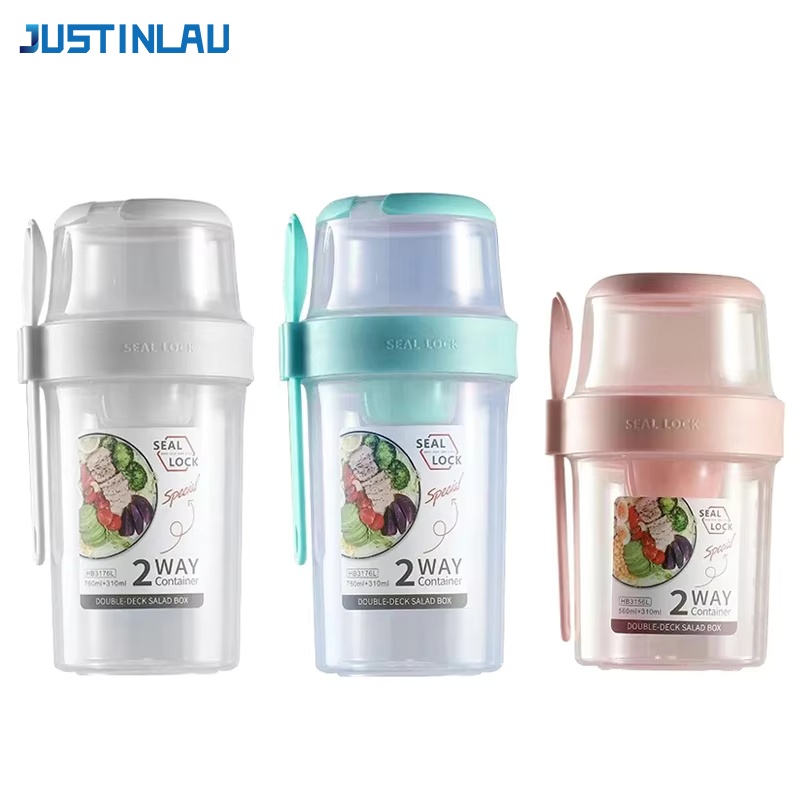 JUSTINLAU 휴대용 피트니스 체중 감량 샐러드 컵 - Nutrition And Fitness 리뷰 및 가격