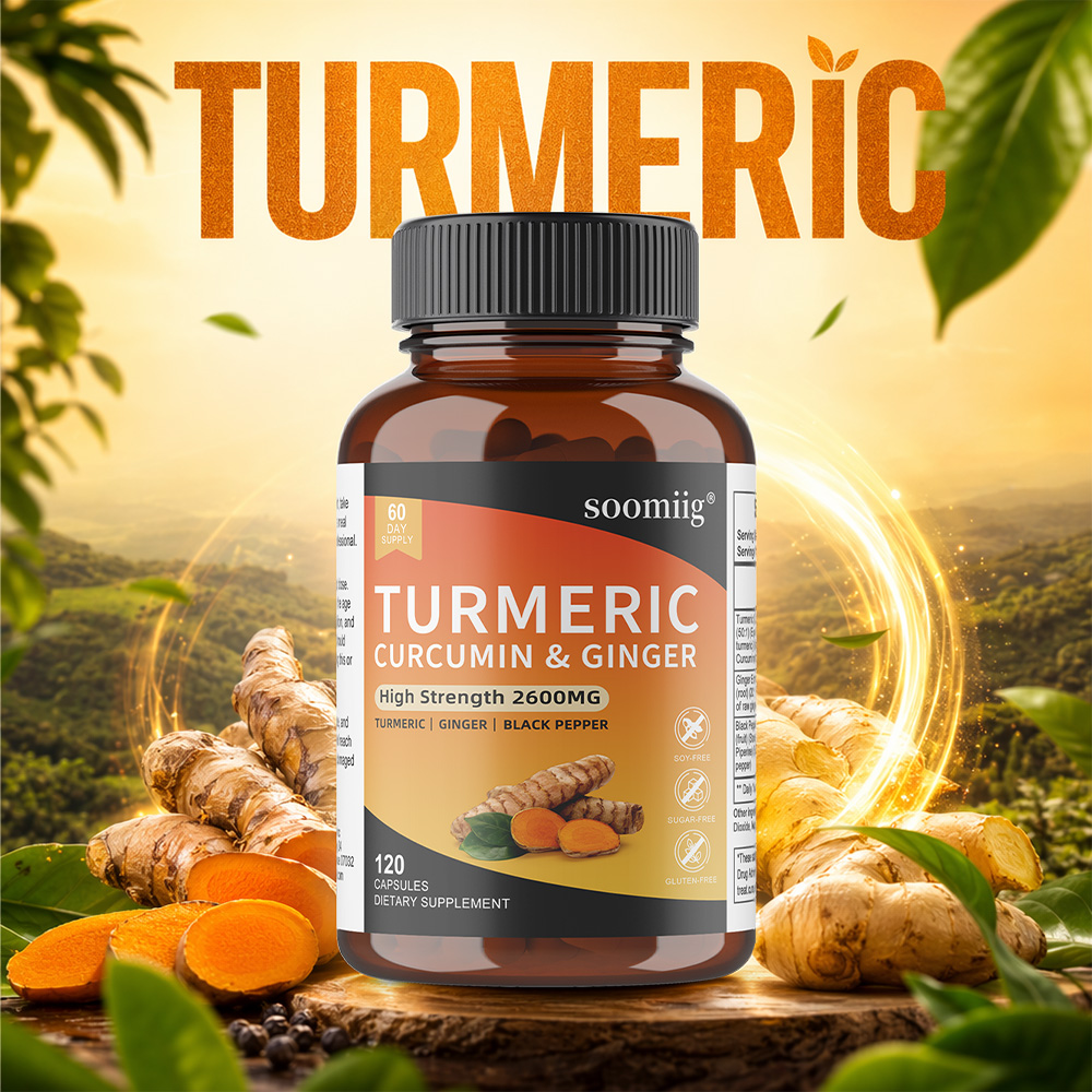 강황 커큐민 캡슐(생강 & 흑후추 함유), 관절의 편안 - Turmeric Curcumin Capsule 리뷰 및 가격